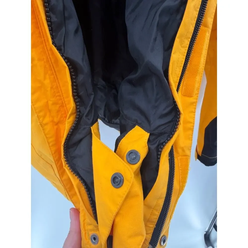 The North Face Men's Hyvent Outdoor Jacket - Taxi Yellow/Black - Small